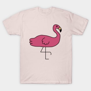 Cute Flamingo - Kawaii Flamingo T-Shirt